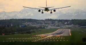Ankunft in Deutschland Flughafen