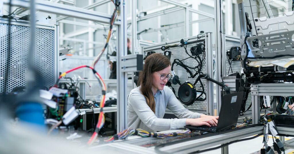 CNC-Fachkräfte in der Industrie